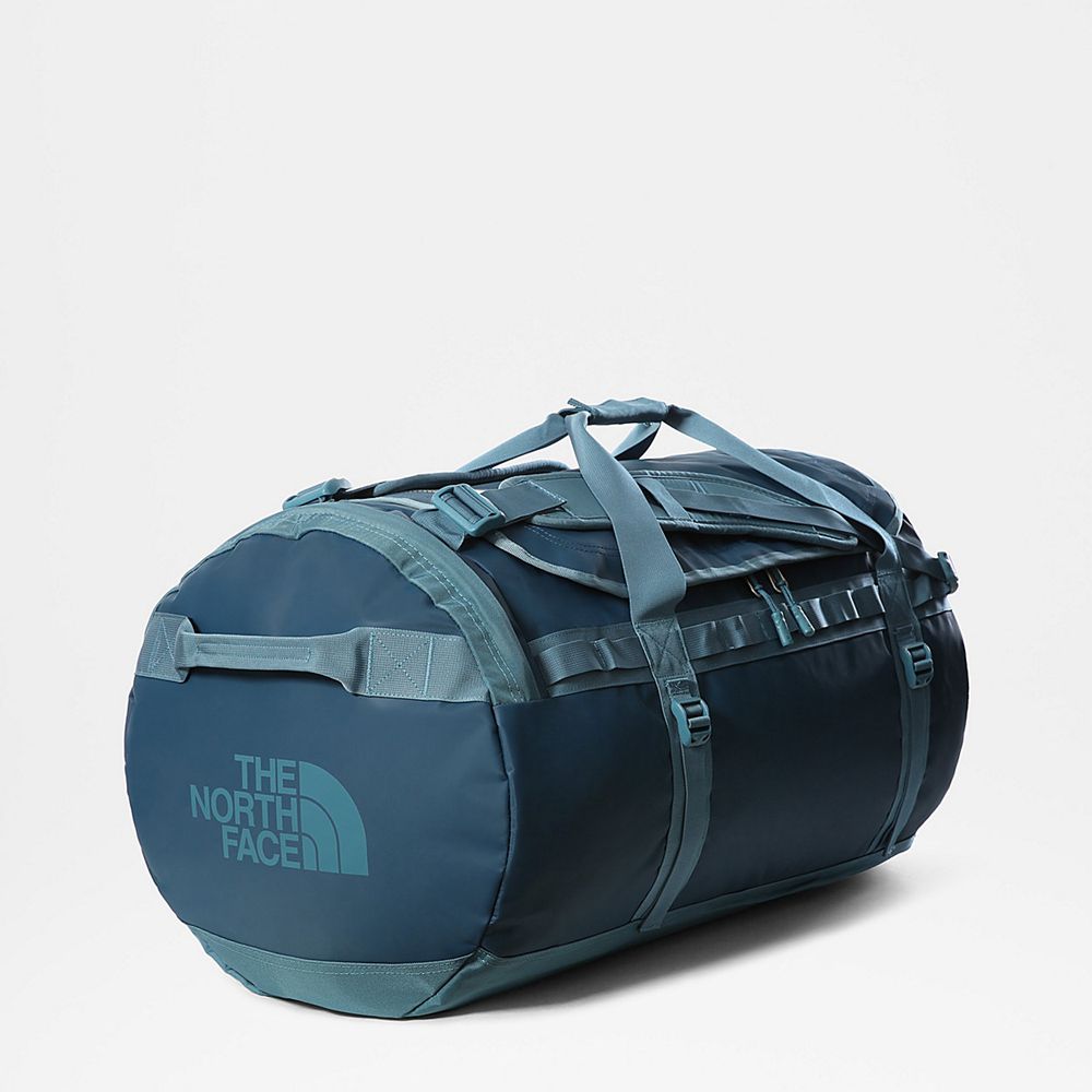 The North Face Duffel Bag Mens Australia - The North Face Base Camp - Large Blue (XHC-803475)